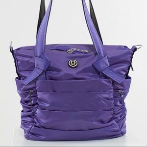 Purple Lululemon Triumphant Tote
